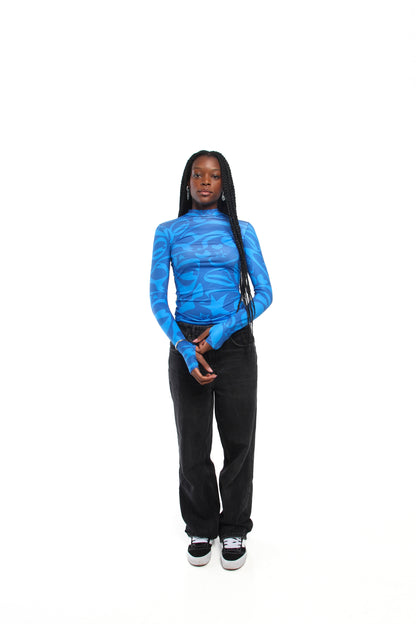 Infinite Galaxy Long-Sleeve Tight-fit